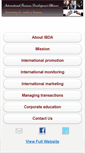Mobile Screenshot of internationalbda.com